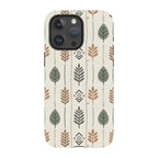 Birch and Linen Pattern by Elsi Vaarala — iPhone 15 Pro Max Tough Case — Finnaij