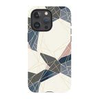 Frozen Lake Geometry by Elsi Vaarala — iPhone 15 Pro Max Tough Case — Finnaij