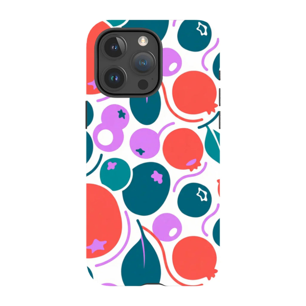 Berry Icon Remix by Salla Niemi — iPhone 15 Pro Max Tough Case — Finnaij
