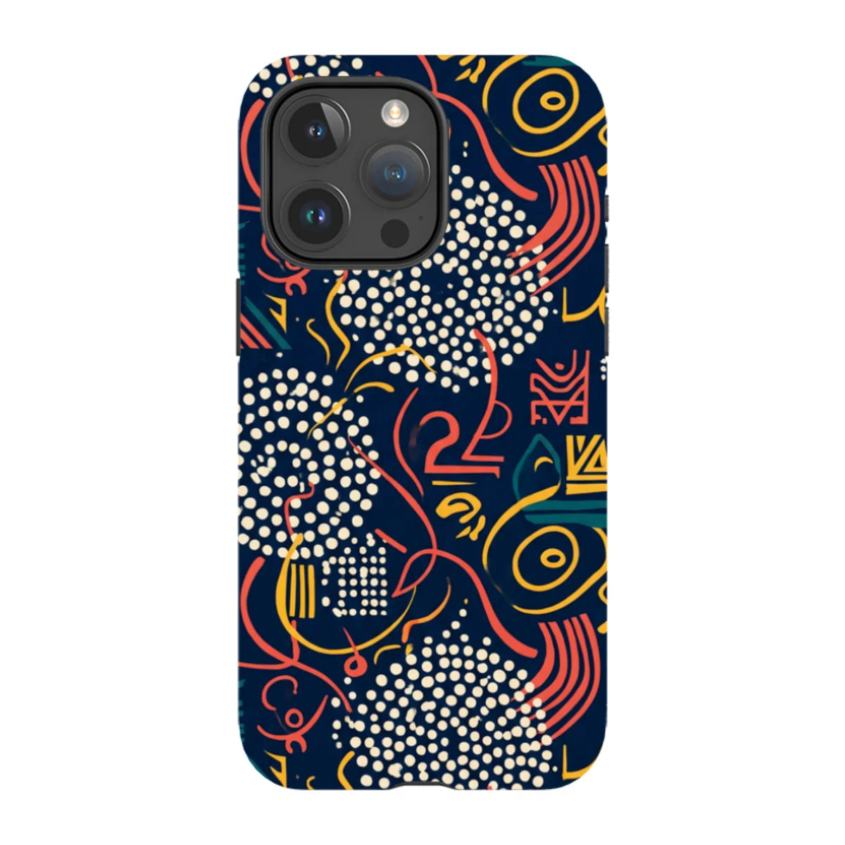 Adire Nightfall by Ada Okoye — Tough Case for iPhone — Finnaij
