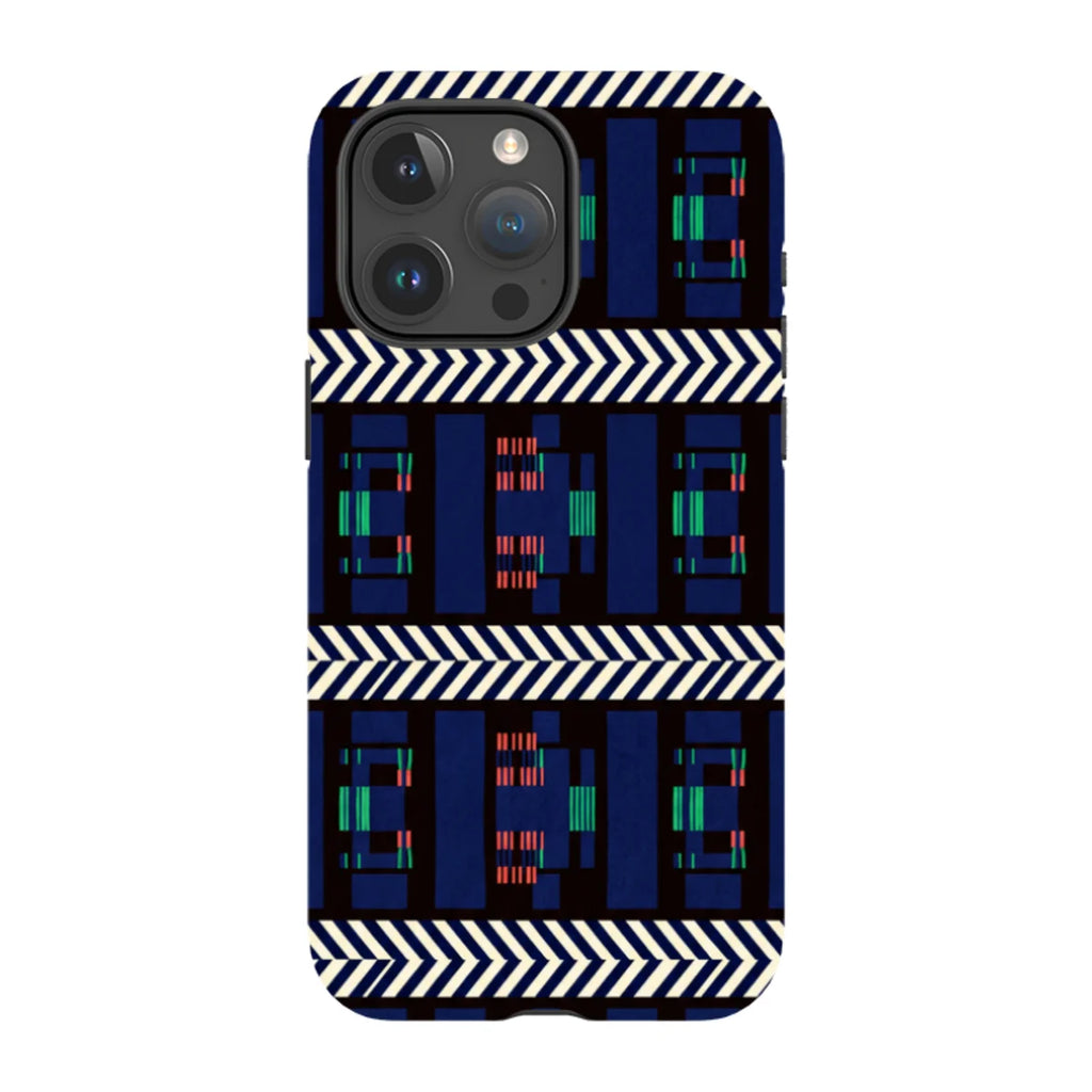 Midnight Aso-Oke by Ada Okoye — iPhone 15 Pro Max Tough Case — Finnaij