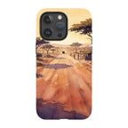 Laterite Road Golden Hour by Tobi Akinyemi — iPhone 15 Pro Max Tough Case — Finnaij