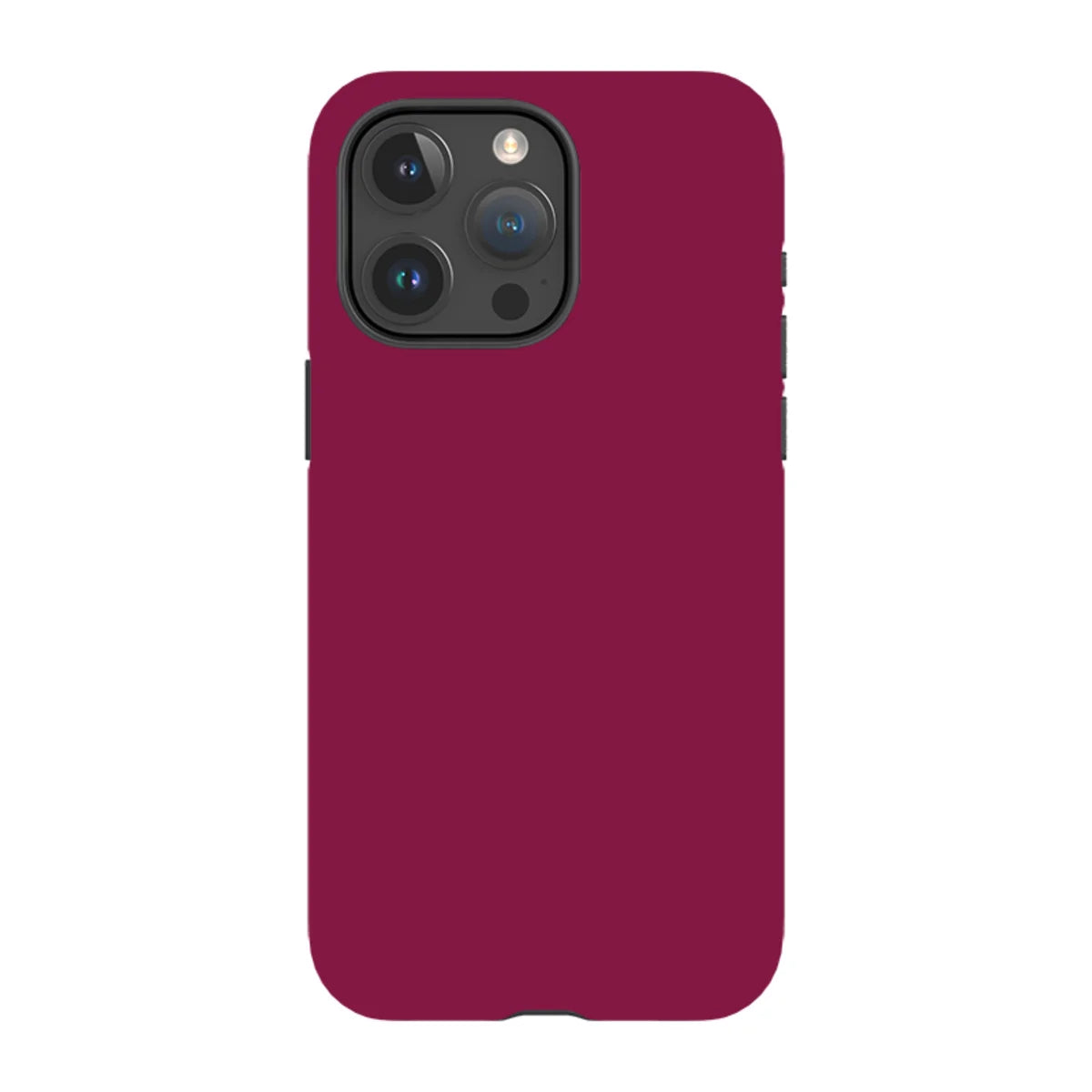 Simple Range Burgundy Orchid — iPhone 15 Pro Max Tough Case — Finnaij