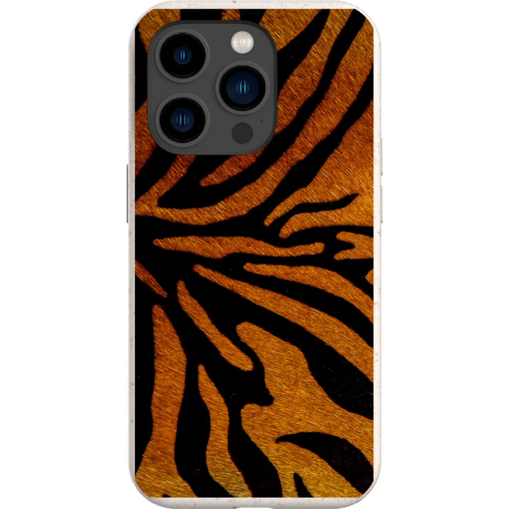 Stripes of the Wild — iPhone 15 Pro iPhone Bio-degradable Case — Finnaij