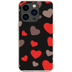 Red Hearts — iPhone 15 Pro iPhone Bio-degradable Case — Finnaij