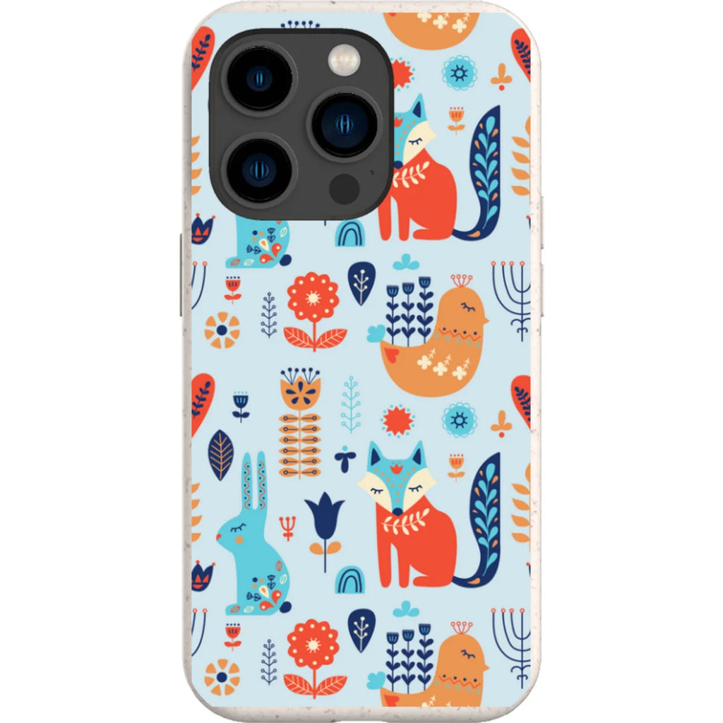 Nordic Ornament — iPhone 15 Pro iPhone Bio-degradable Case — Finnaij