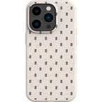 Monogram Natural — iPhone 15 Pro iPhone Bio-degradable Case — Finnaij