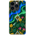 Aurora Birch Bloom by Aino Kallio — iPhone 15 Pro iPhone Bio-degradable Case — Finnaij