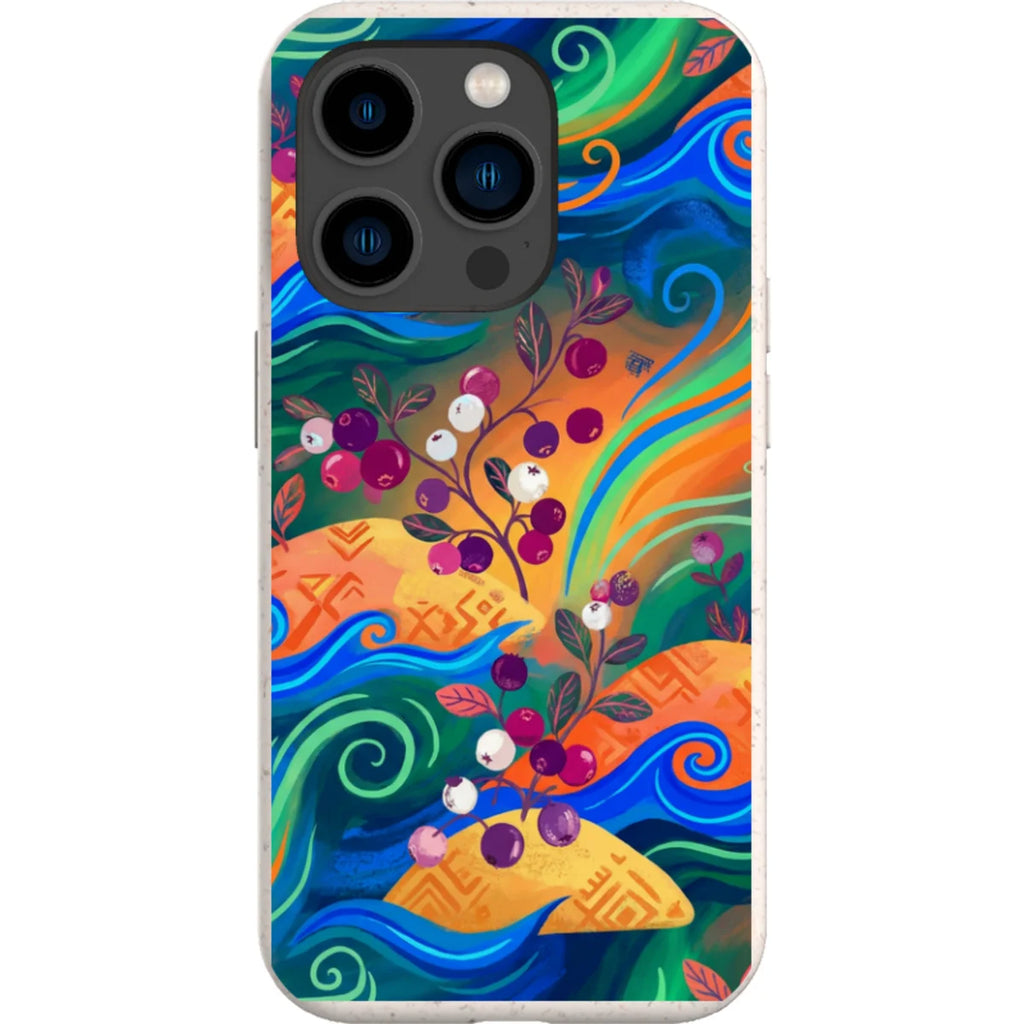 Archipelago Harvest by Aino Kallio — iPhone 15 Pro iPhone Bio-degradable Case — Finnaij