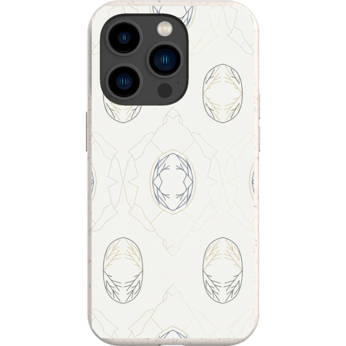 Frozen Lake Silence by Elsi Vaarala — iPhone 15 Pro iPhone Bio-degradable Case — Finnaij