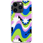 Aurora Pop Burst by Salla Niemi — iPhone 15 Pro iPhone Bio-degradable Case — Finnaij