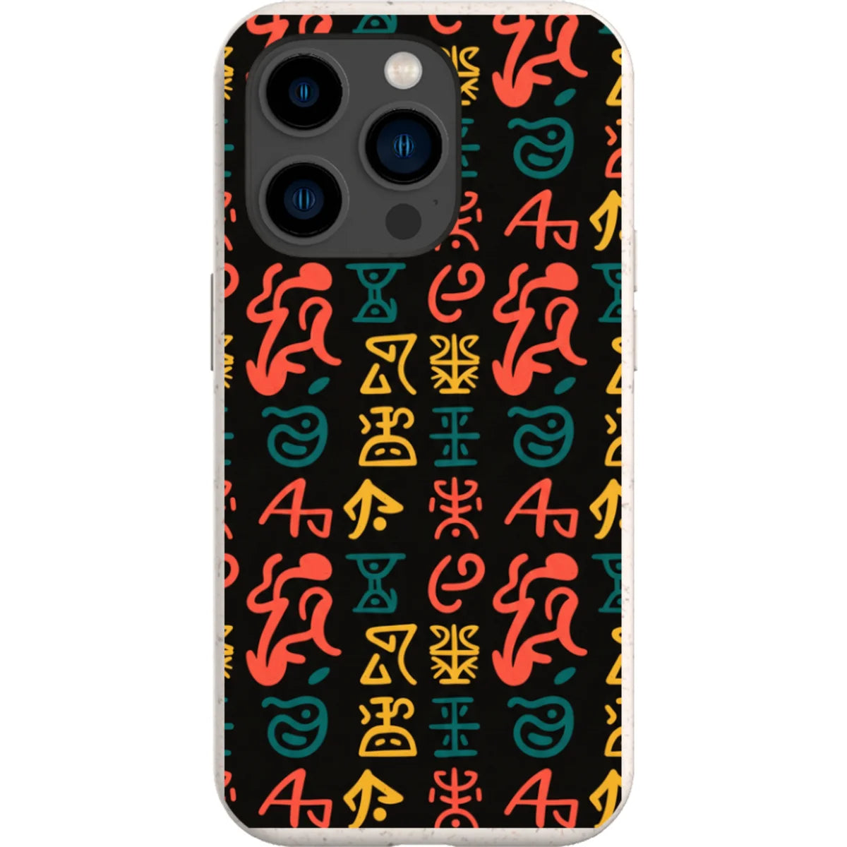 Nsibidi Pulse by Ada Okoye — iPhone Bio-degradable Case — Finnaij