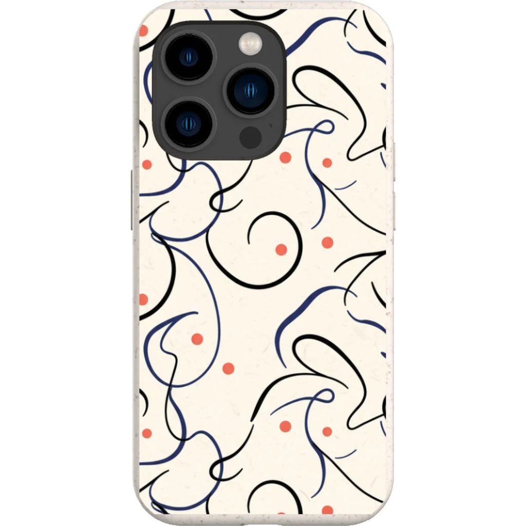 Uli Breeze by Ada Okoye — iPhone 15 Pro iPhone Bio-degradable Case — Finnaij