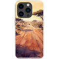Laterite Road Golden Hour by Tobi Akinyemi — iPhone 15 Pro iPhone Bio-degradable Case — Finnaij