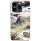 Jos Plateau Cool Light by Tobi Akinyemi — iPhone 15 Pro iPhone Bio-degradable Case — Finnaij
