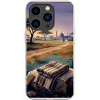 Aso-Oke Accent in the Landscape by Tobi Akinyemi — iPhone 15 Pro iPhone Bio-degradable Case — Finnaij