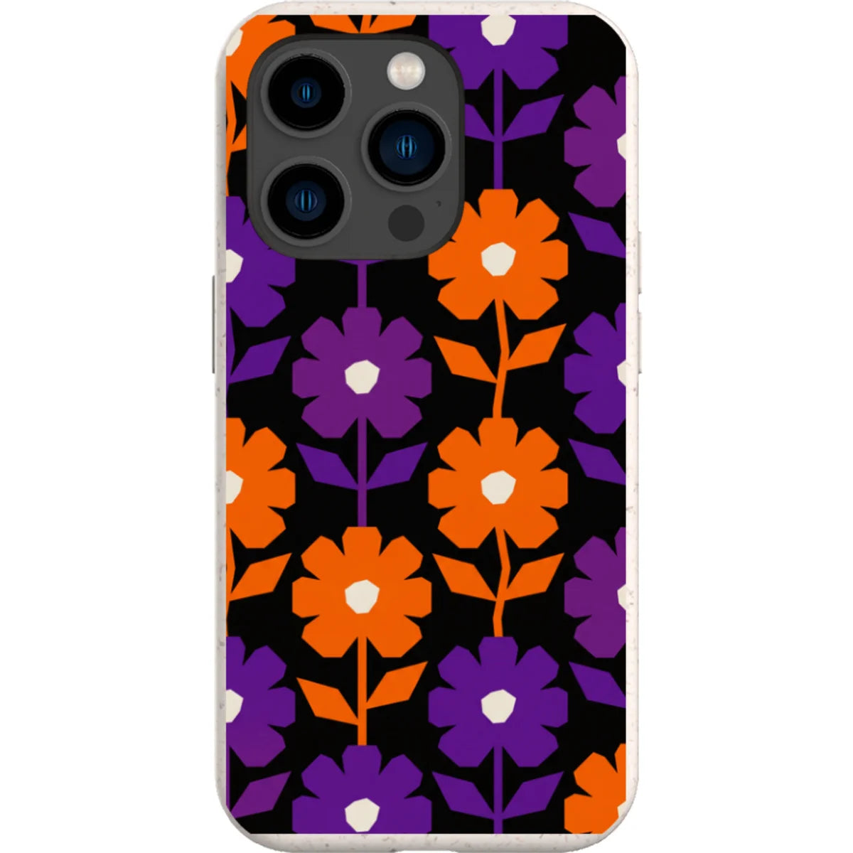 Haunted Bloom — iPhone 15 Pro Bio-degradable Case — Finnaij