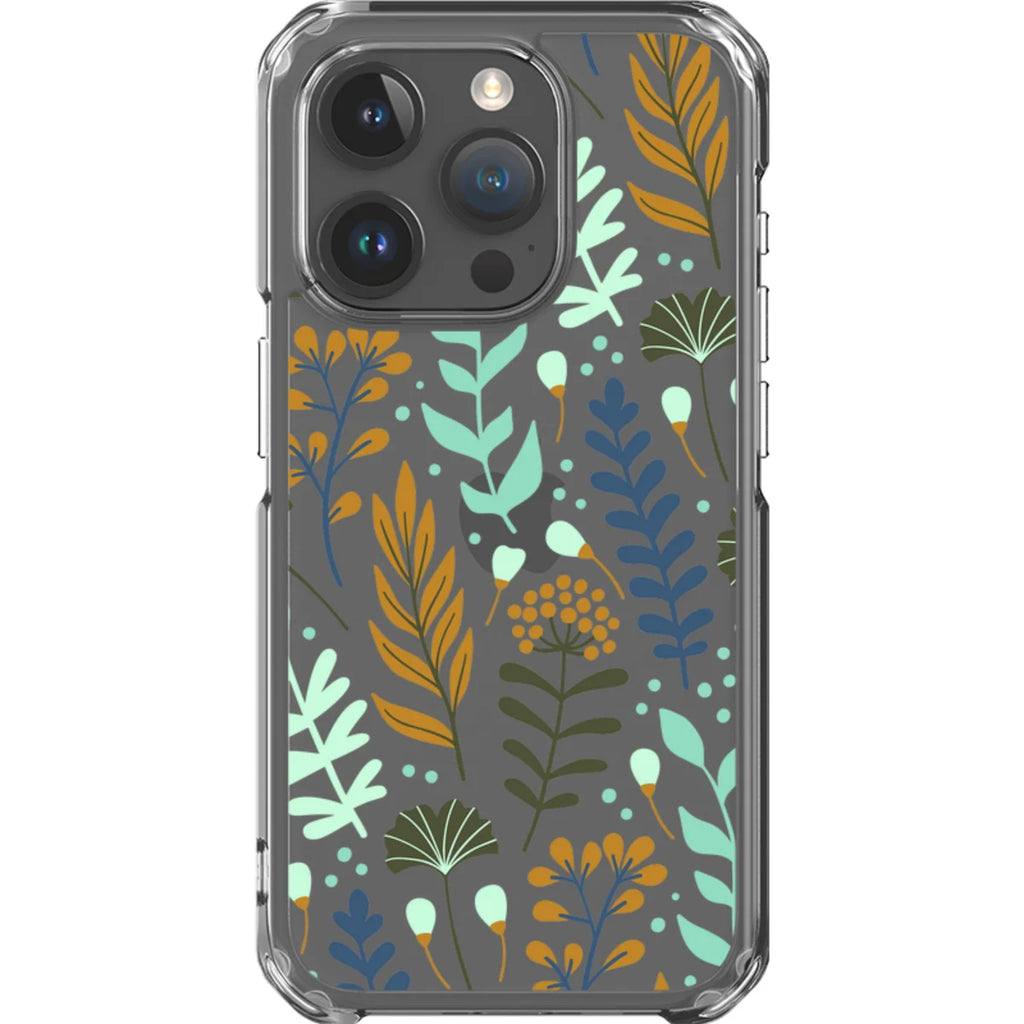 Wild Floral — iPhone 15 Pro Clear Impact Case — Finnaij