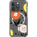 Botanical Doodle — iPhone 15 Pro Magsafe Clear Impact Case — Finnaij