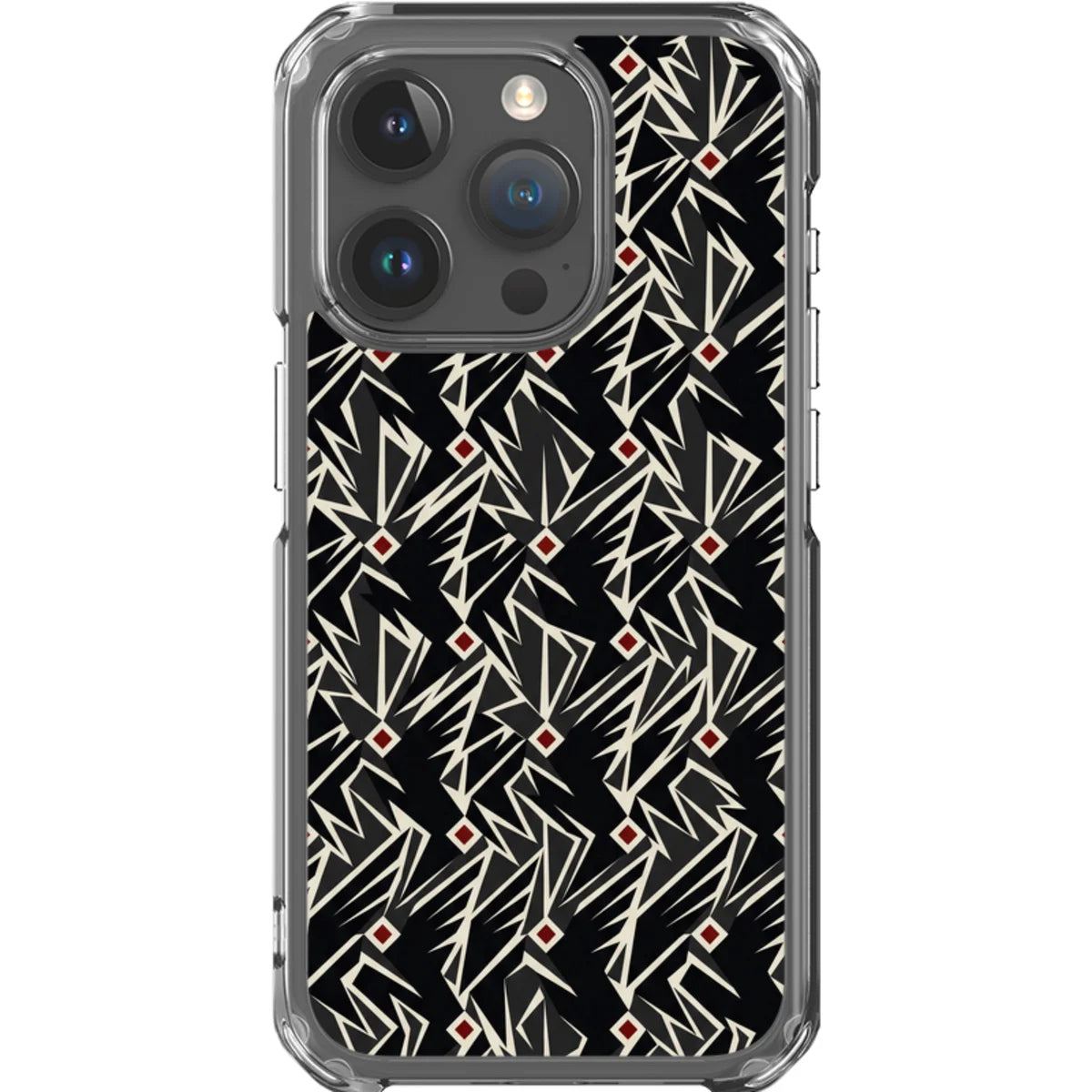 Raven & Oya — iPhone 15 Pro Magsafe Clear Impact Case — Finnaij