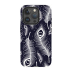 Feathers in Bloom — iPhone 15 Pro Magsafe Tough Case — Finnaij