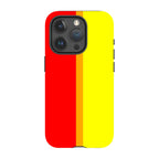 Rainbow Series Red Yellow — iPhone 15 Pro Magsafe Tough Case — Finnaij
