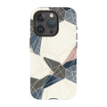 Frozen Lake Geometry by Elsi Vaarala — iPhone 15 Pro Magsafe Tough Case — Finnaij