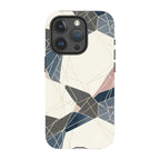Frozen Lake Geometry by Elsi Vaarala — iPhone 15 Pro Magsafe Tough Case — Finnaij