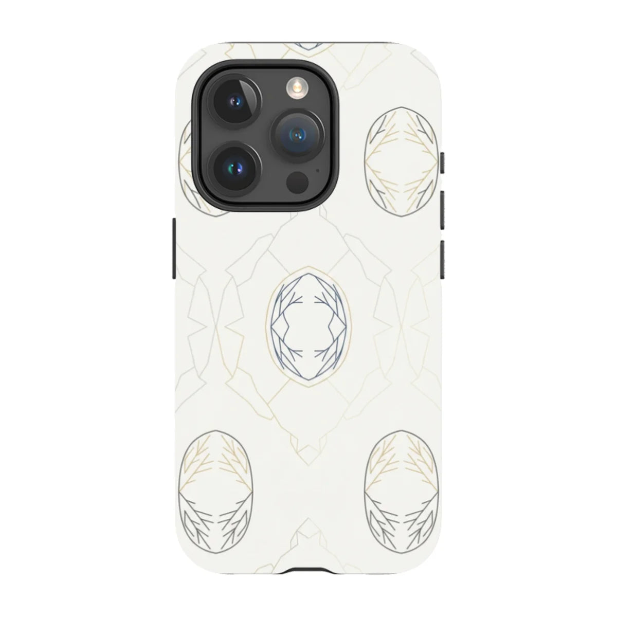 Frozen Lake Silence by Elsi Vaarala — iPhone 15 Pro Magsafe Tough Case — Finnaij