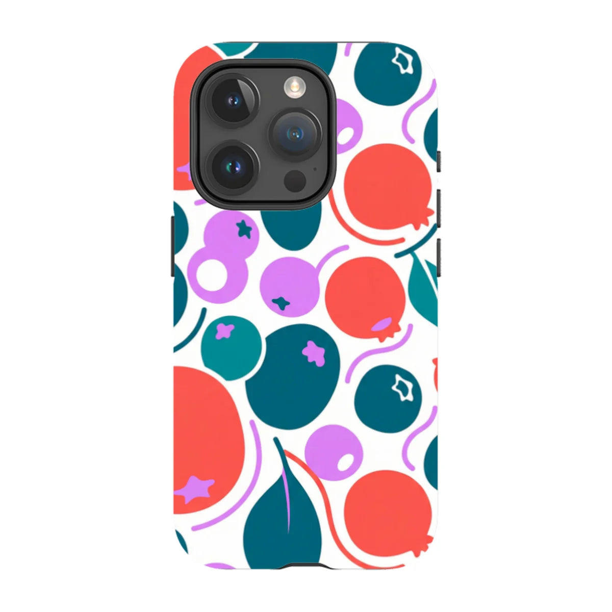 Berry Icon Remix by Salla Niemi — iPhone 15 Pro Magsafe Tough Case — Finnaij