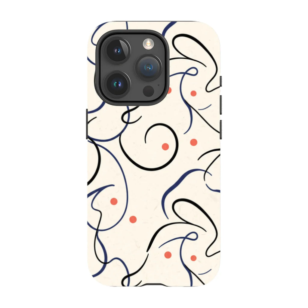 Uli Breeze by Ada Okoye — iPhone 15 Pro MagSafe Tough Case — Finnaij