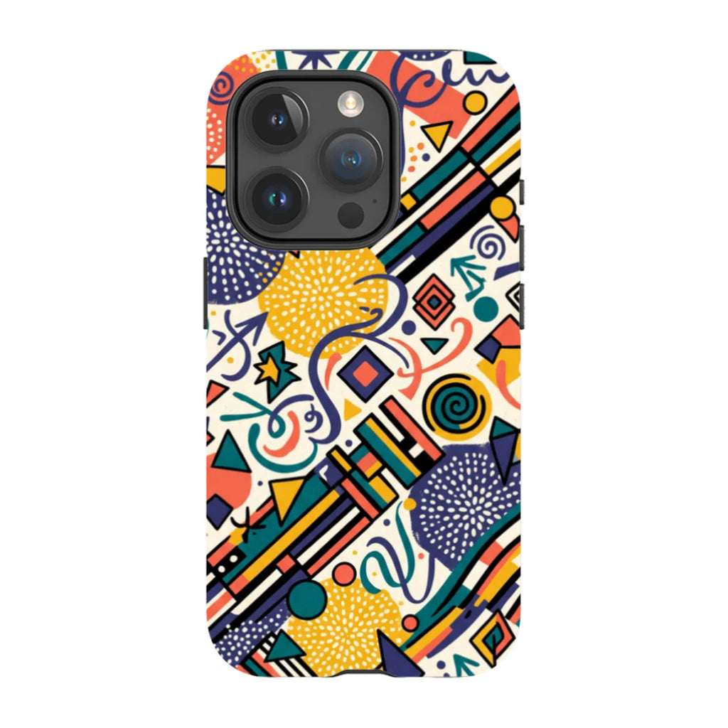 Festival Confetti (Daylight) by Ada Okoye — iPhone 15 Pro MagSafe Tough Case — Finnaij