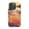 Laterite Road Golden Hour by Tobi Akinyemi — iPhone 15 Pro MagSafe Tough Case — Finnaij