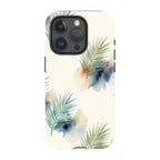 Palm Frond Breeze Pattern by Tobi Akinyemi — iPhone 15 Pro MagSafe Tough Case — Finnaij
