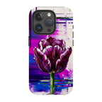 Single Dramatic Tulip by Frida Lövström — iPhone 15 Pro Magsafe Tough Case — Finnaij