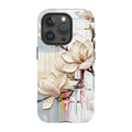 Magnolia Branches by Frida Lövström — iPhone 15 Pro Magsafe Tough Case — Finnaij