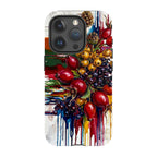 Autumn Berries and Botanicals by Frida Lövström — iPhone 15 Pro Magsafe Tough Case — Finnaij