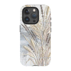 Dried Flowers and Grasses by Frida Lövström — iPhone 15 Pro Magsafe Tough Case — Finnaij