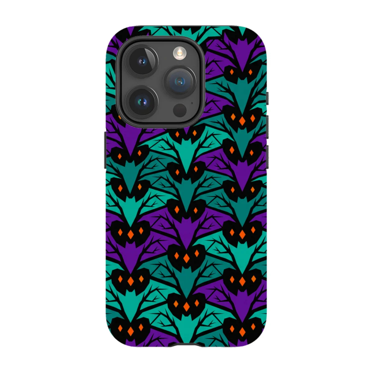 Bat Forest — iPhone 15 Pro MagSafe Tough Case — Finnaij