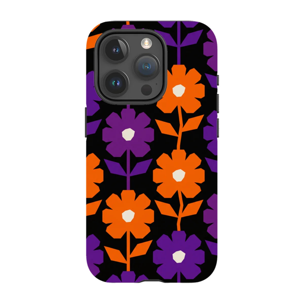 Haunted Bloom — iPhone 15 Pro MagSafe Tough Case — Finnaij