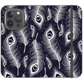 Feathers in Bloom Vegan Leather — iPhone 15 Pro Wallet Case — Finnaij