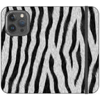 Zebra Groove — iPhone 15 Pro Wallet Case — Finnaij