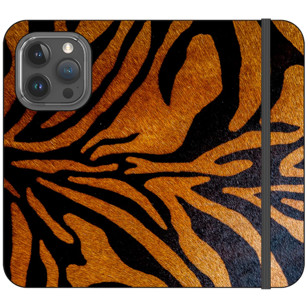 Stripes of the Wild — iPhone 15 Pro Wallet Case — Finnaij