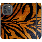 Stripes of the Wild — iPhone 15 Pro Wallet Case — Finnaij