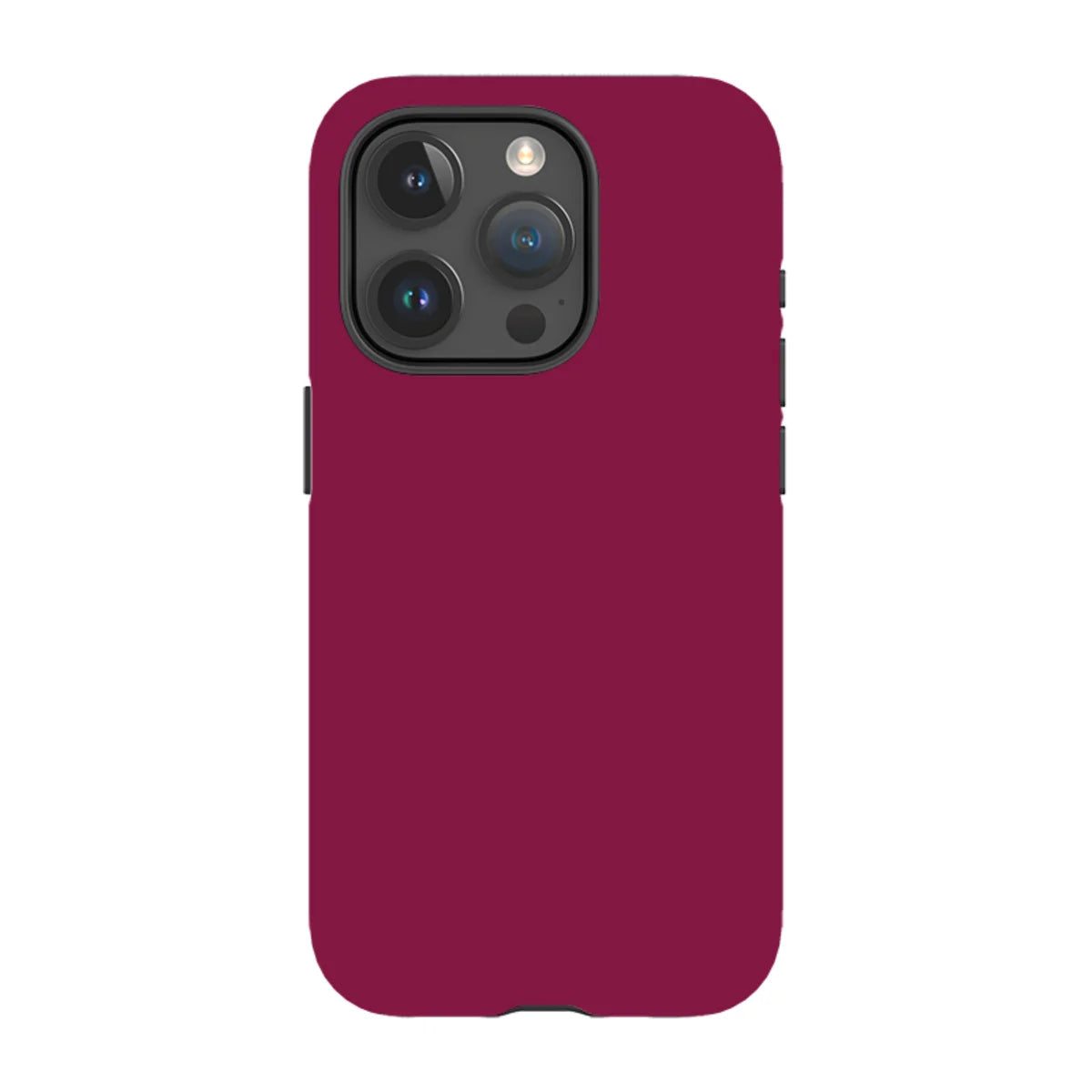 Simple Range Burgundy Orchid — iPhone 15 Pro Tough Case — Finnaij