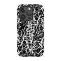 Black-White Grunge — iPhone 15 Pro Tough Case — Finnaij
