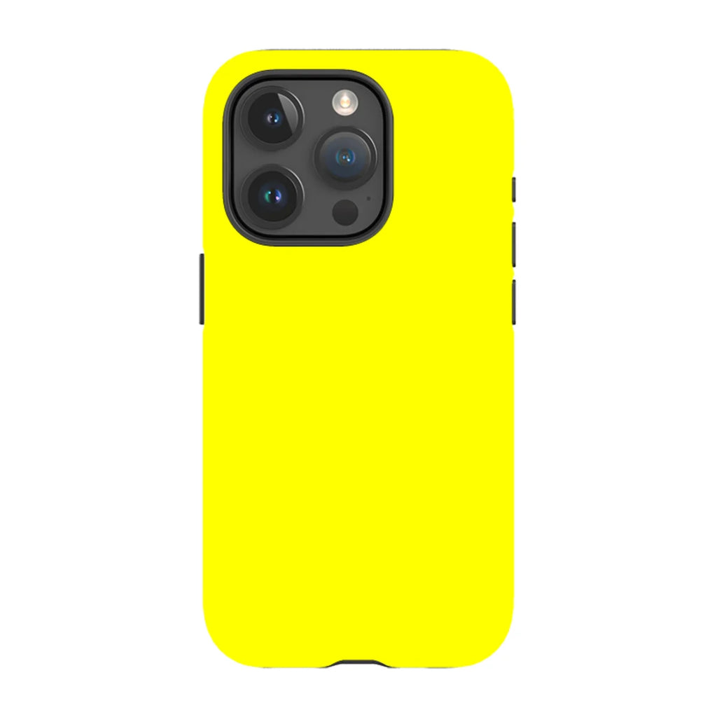 Rainbow Series Yellow — iPhone 15 Pro Tough Case — Finnaij