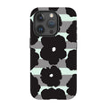 Bold Floral Black — iPhone 15 Pro Tough Case — Finnaij