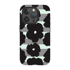 Bold Floral Black — iPhone 15 Pro Tough Case — Finnaij