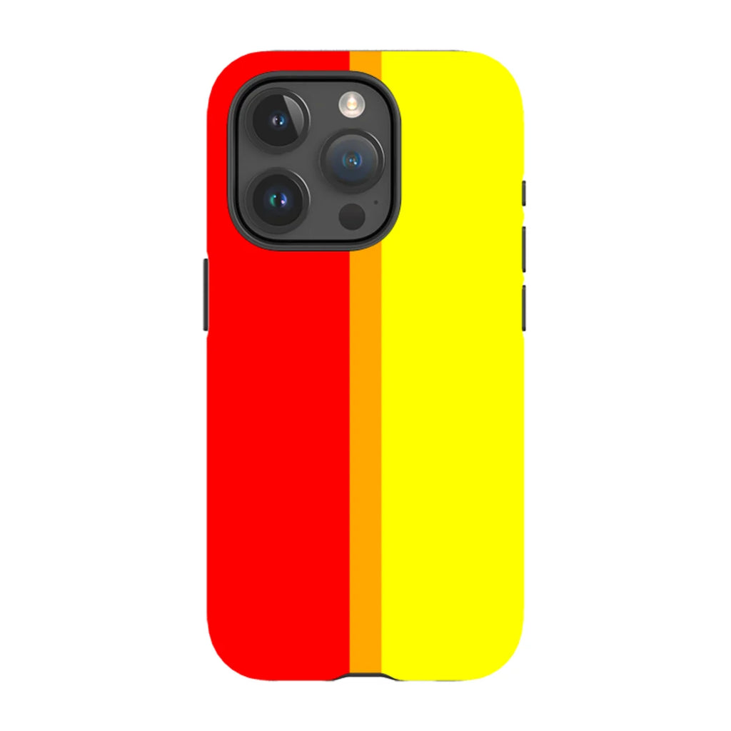 Rainbow Series Red Yellow — iPhone 15 Pro Tough Case — Finnaij